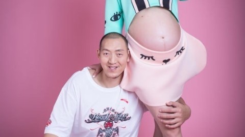 巨人家庭的甜蜜待产时光，篮球基因延续幸福定义
