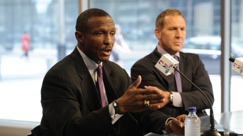 猛龙2011年夏天迎接凯西上任的发布会，十五年后回看仍是北境复兴的起点